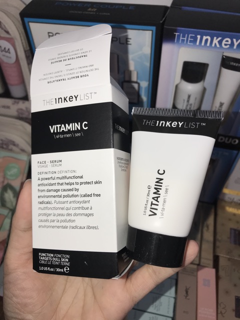 Serum, Dưỡng The Inkey List các loại : Retinol, Vitamin C ...