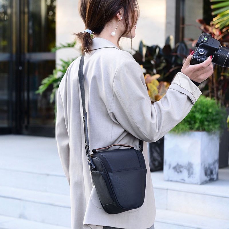 Túi đựng máy ảnh chống thấm nước có dây đeo vai cho NIKON CANON SONY