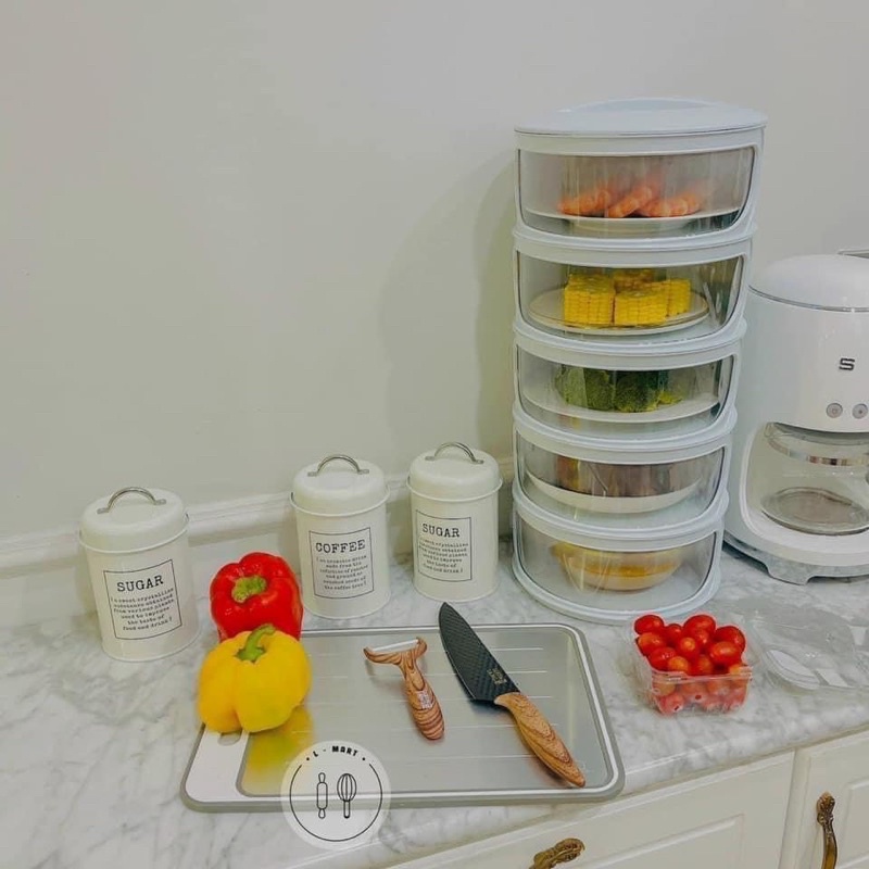 LỒNG BÀN 5 TẦNG GIỮ NHIỆT