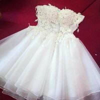 Đầm cúp ngực xòe công chúa