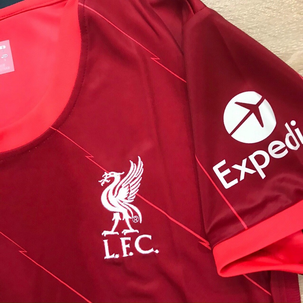 Áo Đá Bóng Liverpool đỏ 2022 Vải Thái Cực Chất - Bộ Quần Áo Đá Banh