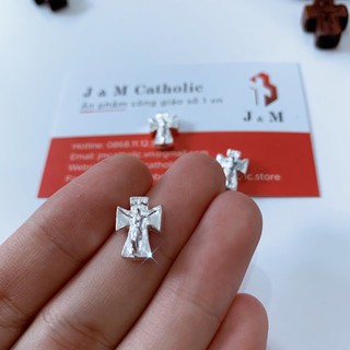 [SIÊU SALE] Thánh giá bạc ta nguyên chất xâu chuỗi