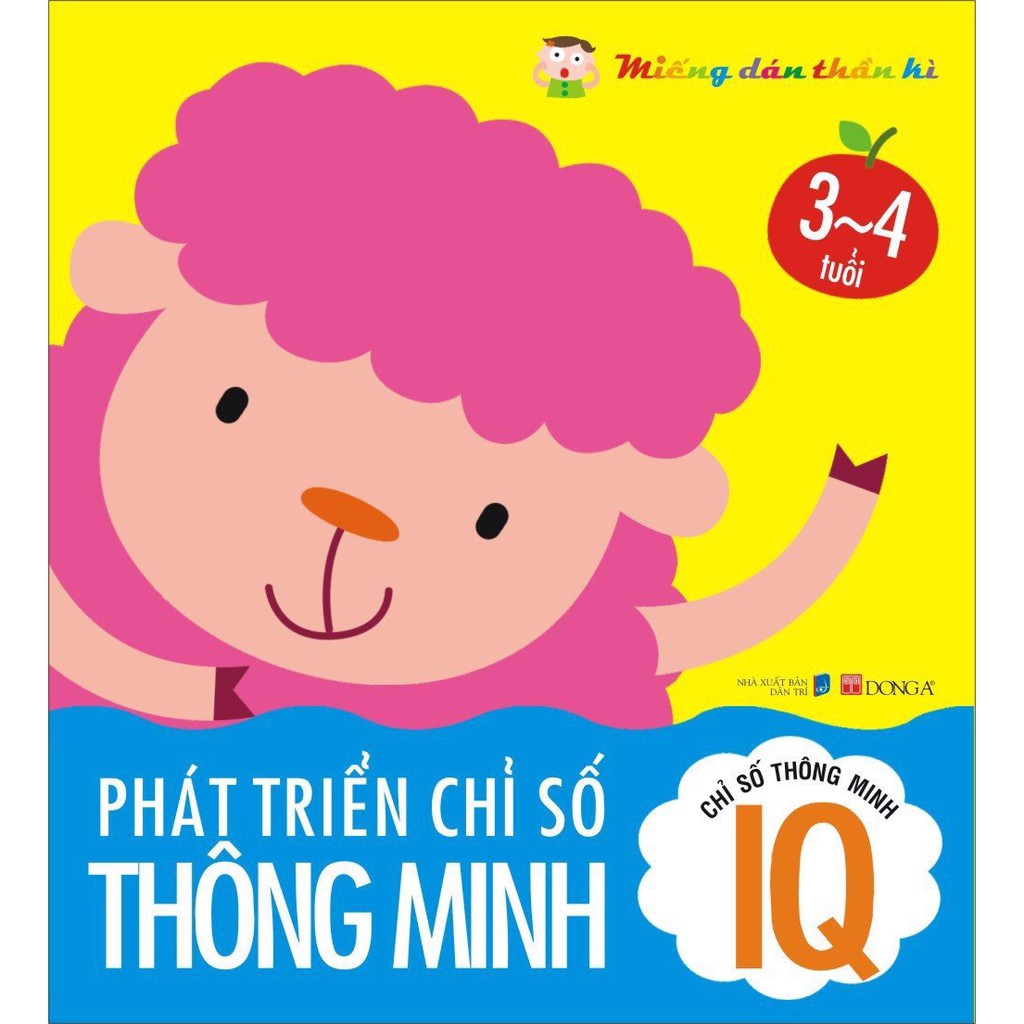 Sách - Miếng Dán Thần Kỳ Phát Triển Chỉ Số Thông Thông Minh