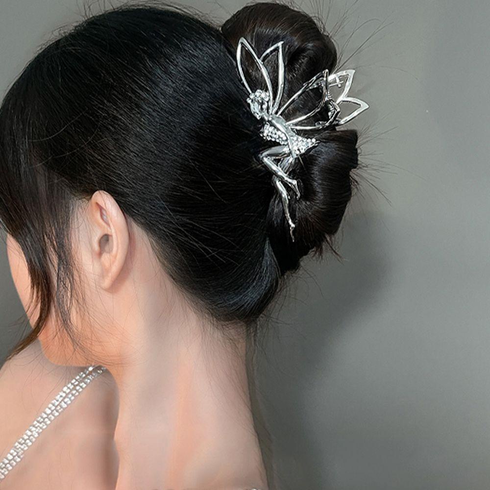 Kẹp Tóc Hình Đầu Linh Hồn Cỡ Lớn Thời Trang Thanh Lịch Cho Nữ