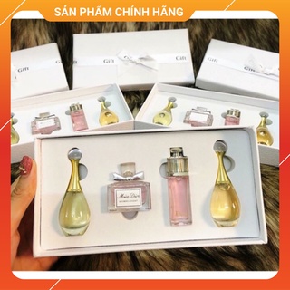 Sét nước hoa dior mini 4 chai 5ml