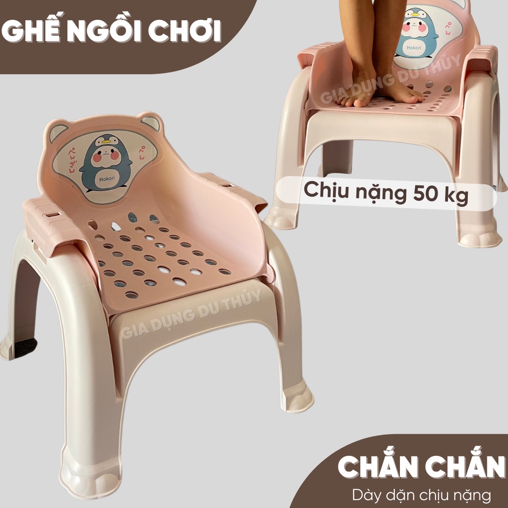 Ghế ăn dặm cho bé đa năng 3 trong 1 vừa là bàn ghế ăn cho bé vừa là ghế ngồi chơi, ghế nằm gội đầu nhựa PP nguyên sinh