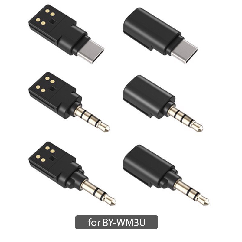 Micro Cài Áo Không Dây True-Wireless 2.4G Cho Điện Thoại, Máy Ảnh, Máy Quay Boya BY-WM3D / BY-WM3U