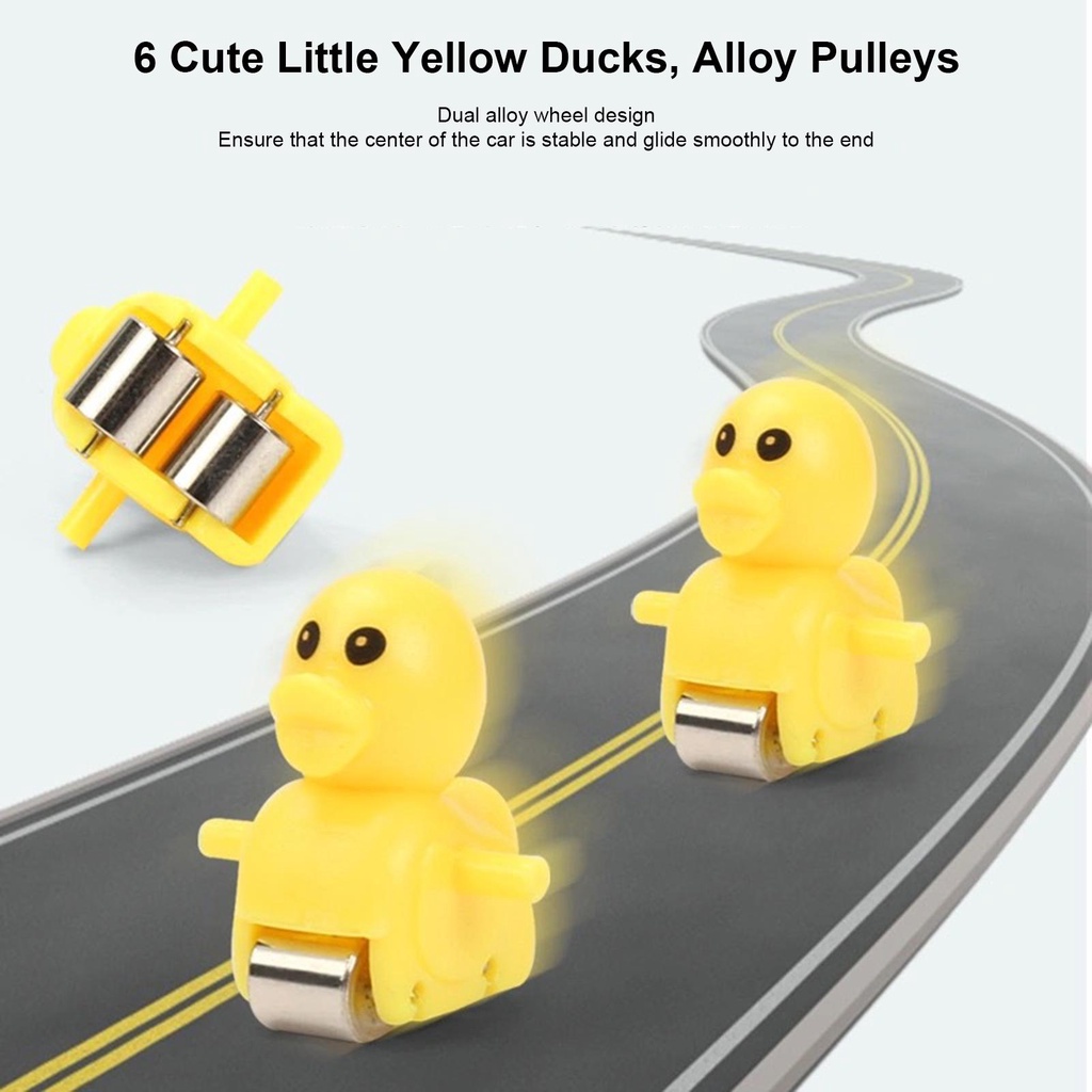 Đồ chơi phát nhạc hình vịt con dễ thương cho bé 0-6 6-12 18 tháng và 3 tuổi