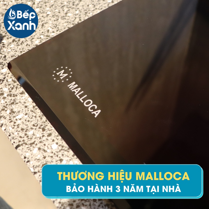 Bếp từ 3 vùng nấu Malloca MI 593 BN - Xuất xứ Châu Âu