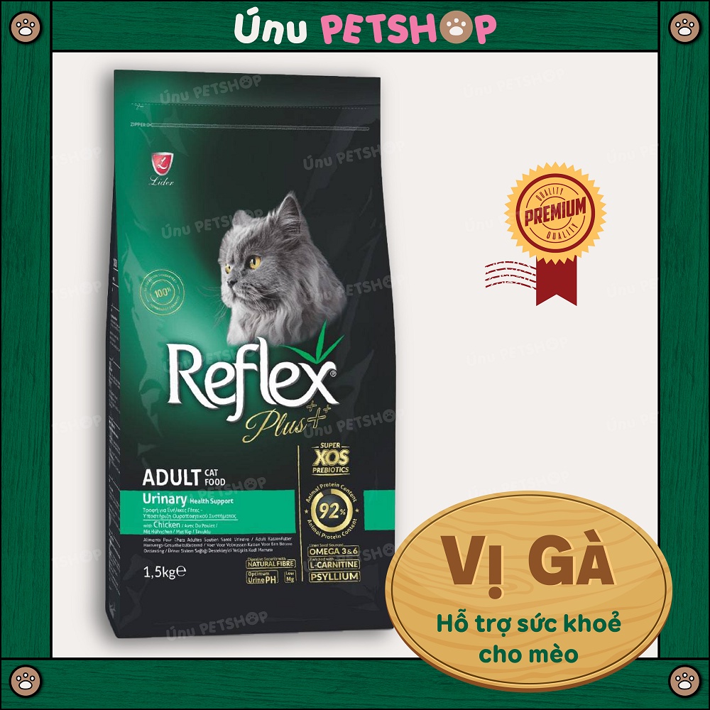 Thức ăn hạt REFLEX PLUS KITTEN ADULT CAT FOOD Thổ Nhĩ Kỳ cho mèo con và mèo trưởng thành  - Ú Nu Pet Shop