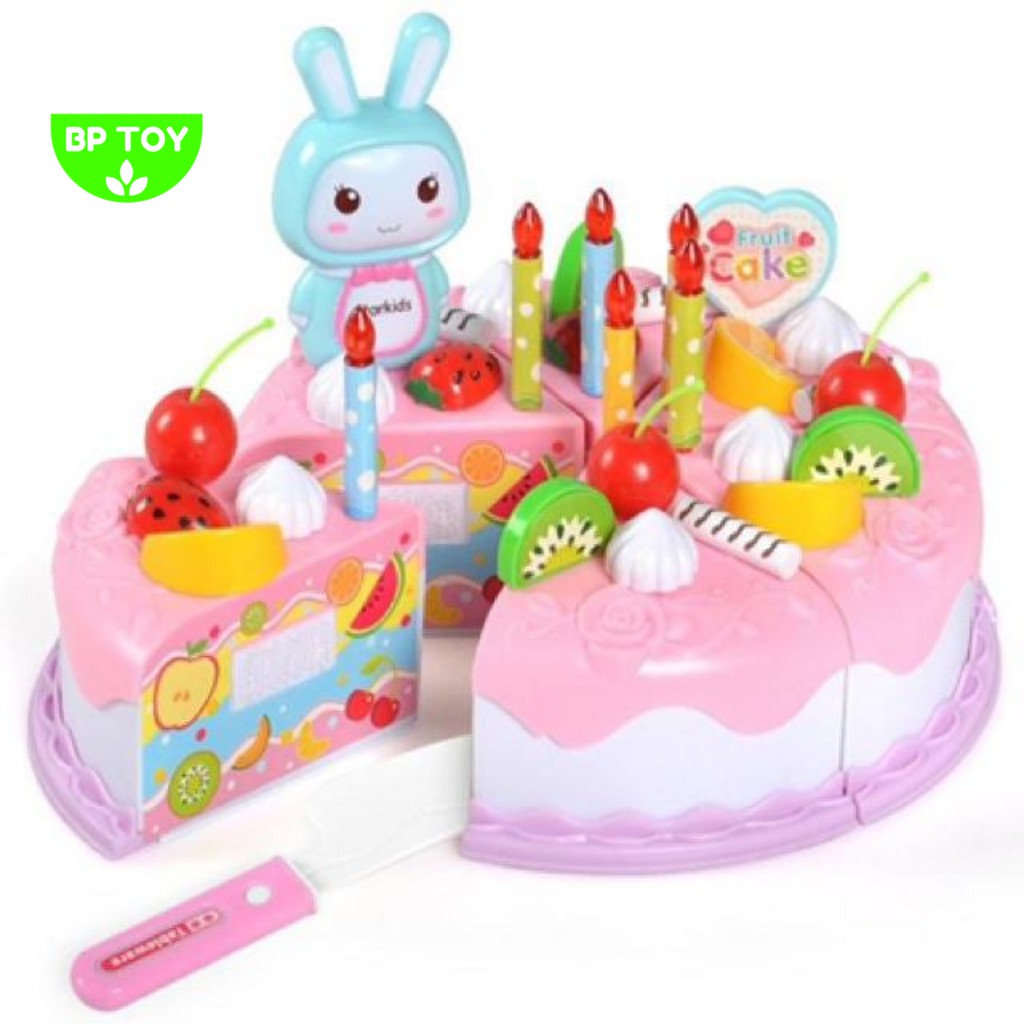 Bộ đồ chơi cắt bánh sinh nhật y như thật cho bé yêu