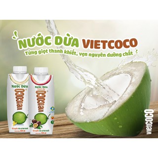 Nước Dừa Nguyên Chât Vietcoco 500ml