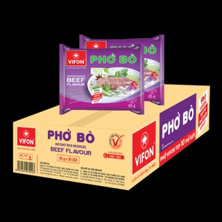 Thùng 30 gói phở bò Vifon