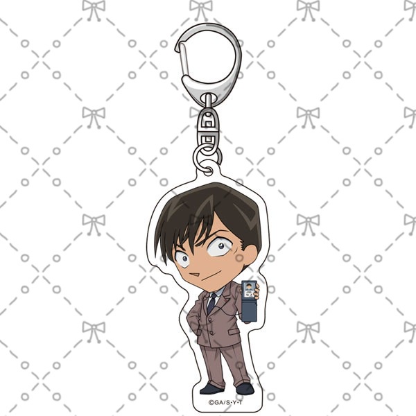 ( ĐỘI SĨ QUAN CẢNH SÁT ) Móc khóa CONAN Thám Tứ Lừng Danh in hình anime chibi Mica trong acrylic