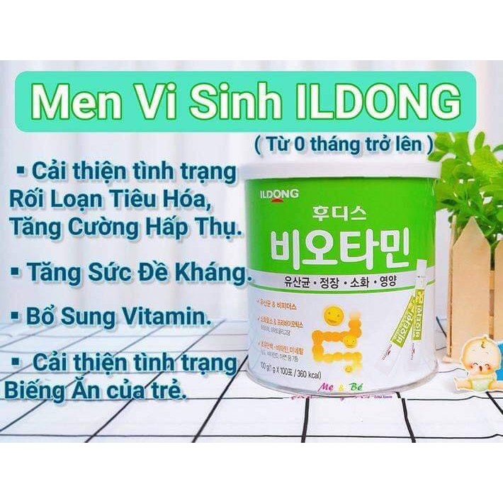 ] MEN IDONG HÀN QUỐC - MEN TIÊU HOÁ CHO TRẺ