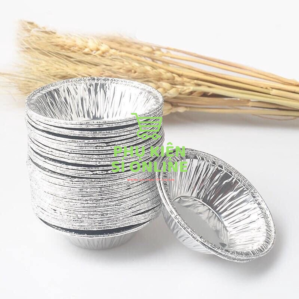 Set 50 khay/cốc/chén lót khuôn giấy bạc nướng bánh tiện dụng Store4girls