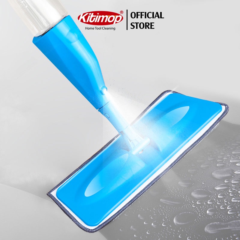 Cây lau nhà phun sương thông minh xoay 360 độ tiện dụng bền đẹp - Kitimop Spray