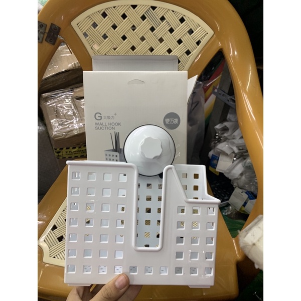 Ống Đũa/Giá Để Dụng Cụ Nhà Bếp Treo Tường Đa Năng Tiết Kiệm Diện Tích