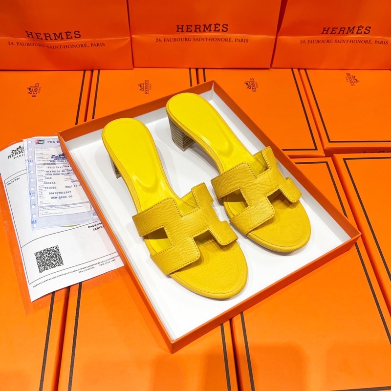 Guốc He.rm:es HM gót 5f fullbox 21 màu size 35-39