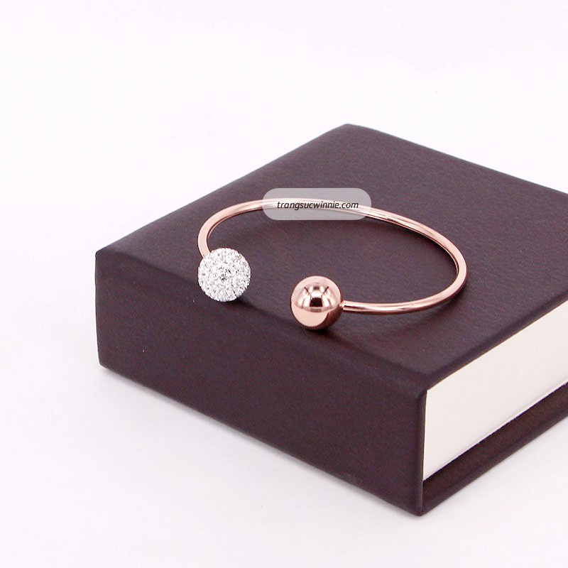 Vòng tay nữ titan Charm VH