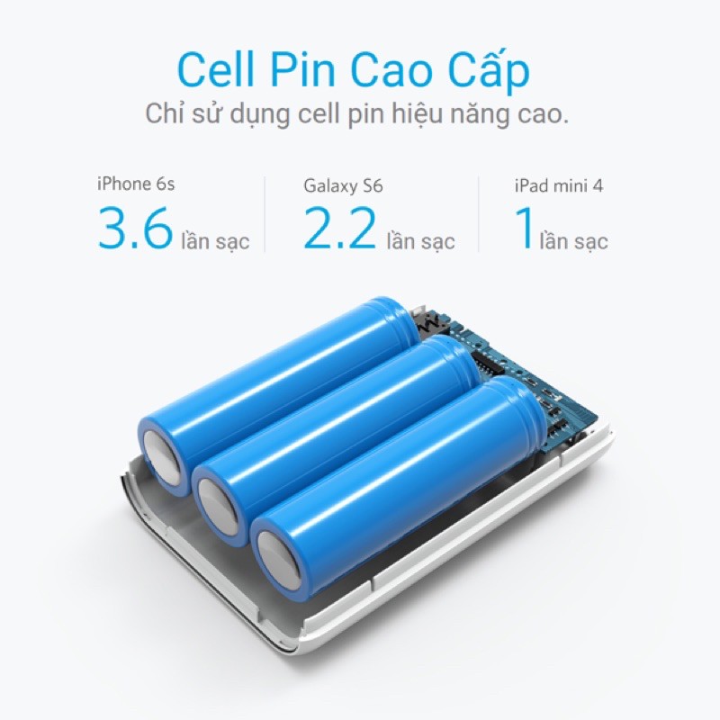 Pin dự phòng Anker PowerCore 10000 - A1263