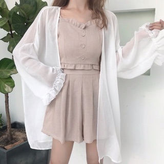 Áo khoác voan ( và set áo quần)
