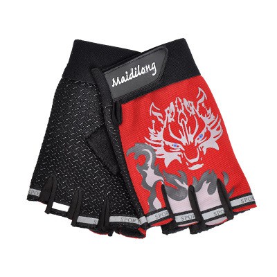 Globetrotter【COD &amp; Hàng sẵn sàng】Găng tay hở nửa ngón chống trượt tiện dụng cho tập thể thao đi xe đạp leo núi