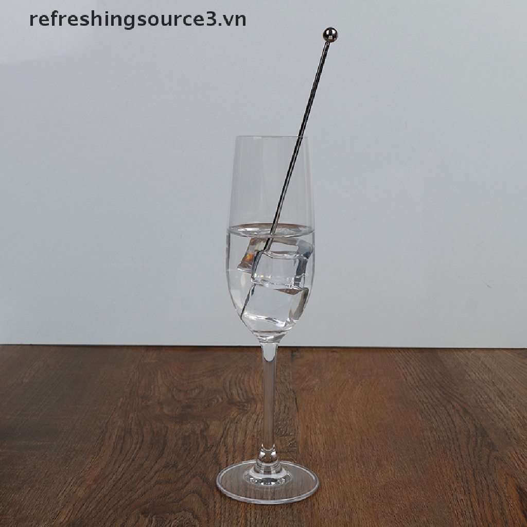 Set 3 Cây Khuấy cocktail Bằng Thép Không Gỉ Chất Lượng Cao