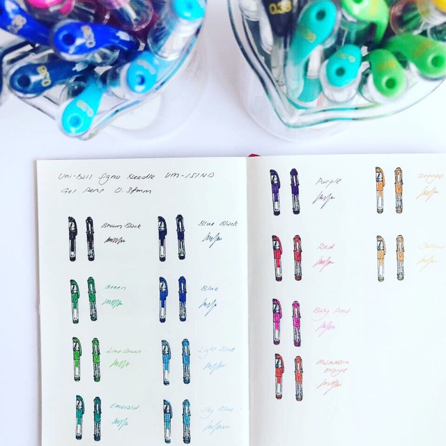 Bút Gel Ngòi 0.38  Uniball Signo