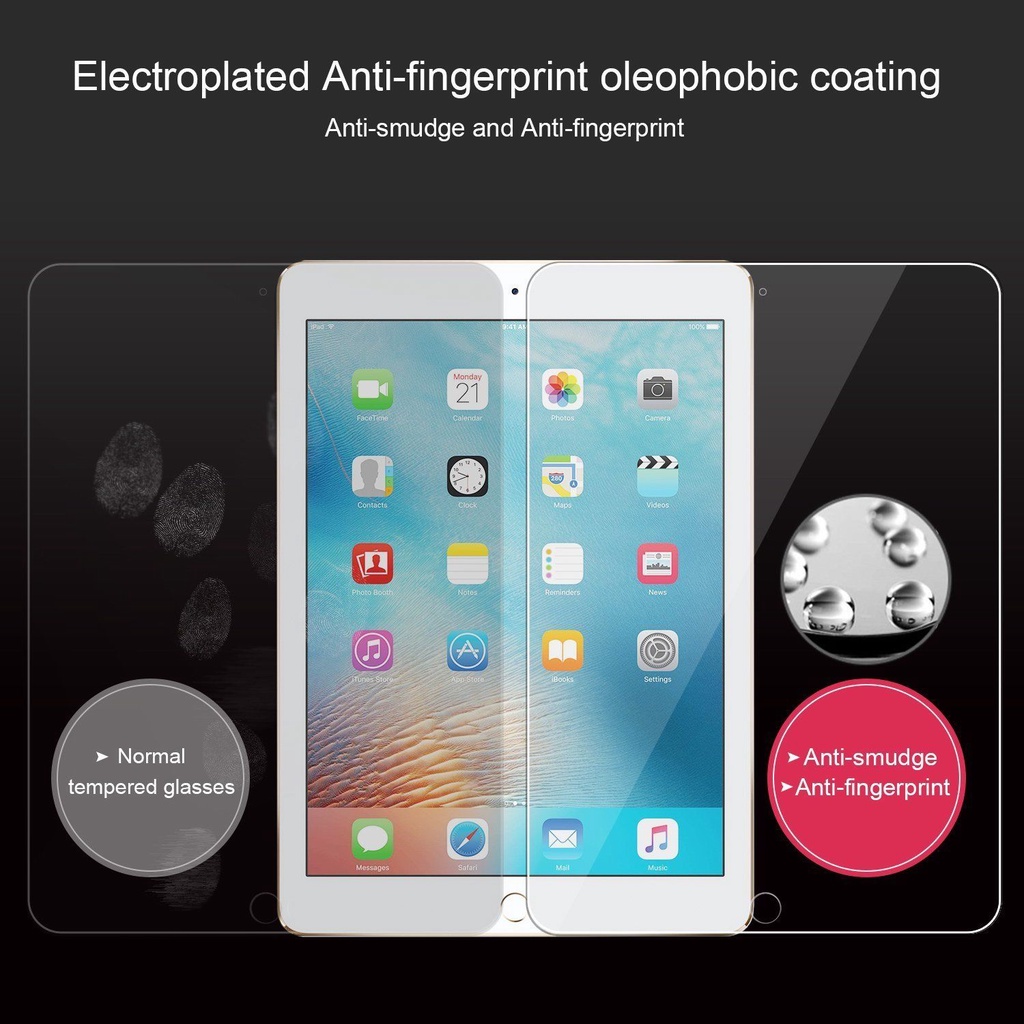 Kính Cường Lực Cứng Cho iPad Mini 1 2 3 4 5 6 Pro Air 4th 5th 6th 7th 8th 9th 10th 9.7 "10.2" 11 "2017 2018 2020 2021 2022ness 9H