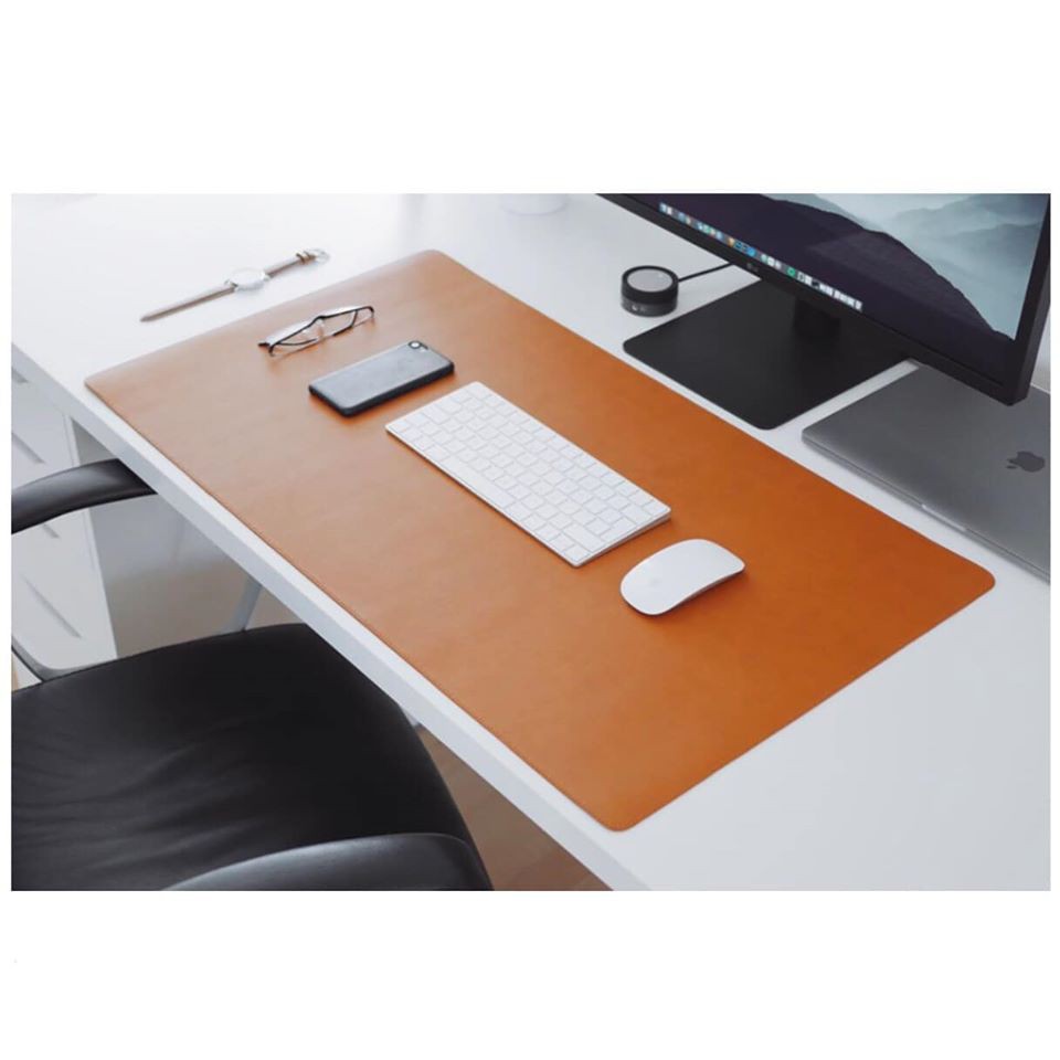 Deskpad - Thảm da 2 mặt trải bàn làm việc, tấm di chuột khổ lớn