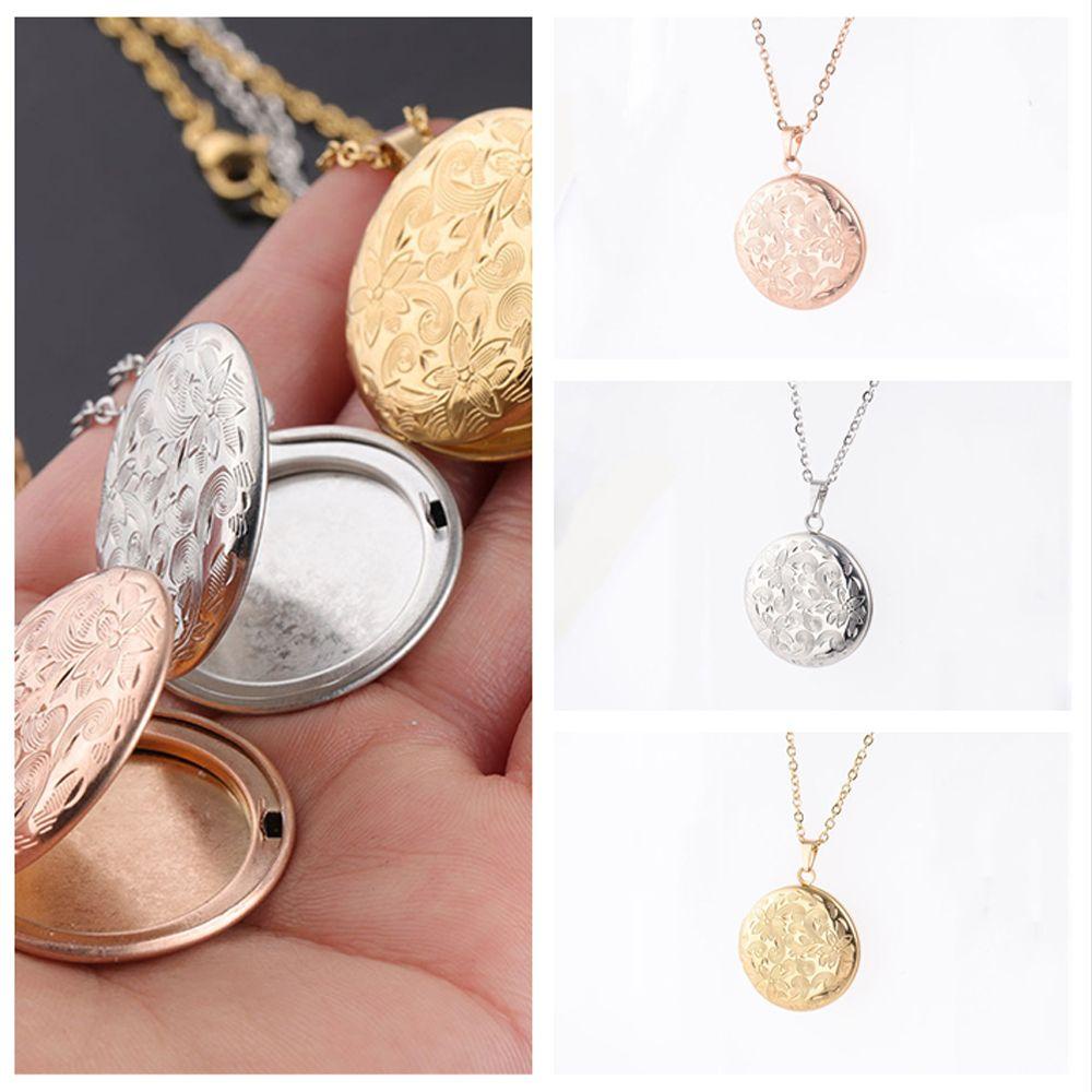 ESPO Vòng cổ Tình Bạn Mặt Chạm Khắc Ba Chiều