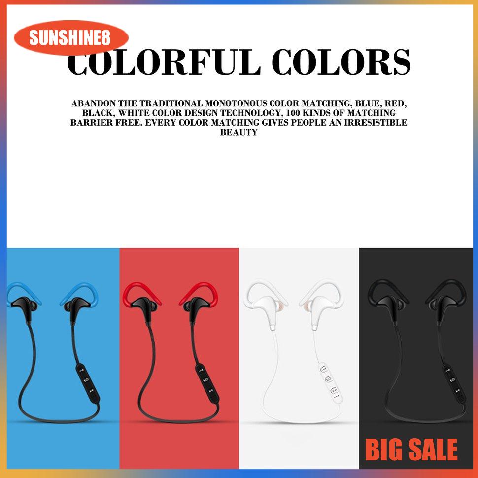 【SUN】BT-01 Wireless Earphone Stereo Ear-hook Sports Noise Reduction Earphones