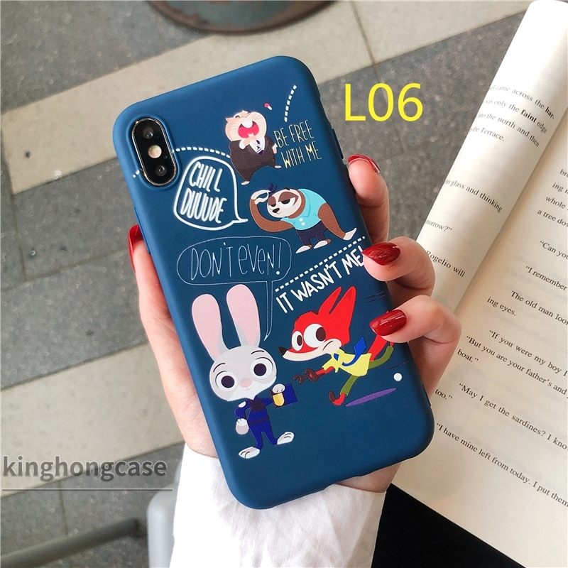 Ốp lưng Zootopia IPhone 6S Plus 11 6 7 8 Plus 12 mini 12 pro max X Se 2020 6SPlus 7Plus 6Plus 8Plus XS | BigBuy360 - bigbuy360.vn