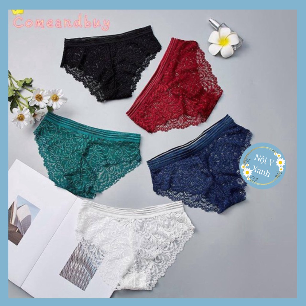 Quần Lót Nữ Ren Mềm Cao Cấp Mã G8837 Quần lót ren nữ cao cấp siêu sexy rẻ đẹp Quần Lót Ren Nữ Cạp Chéo mềm mại sexy