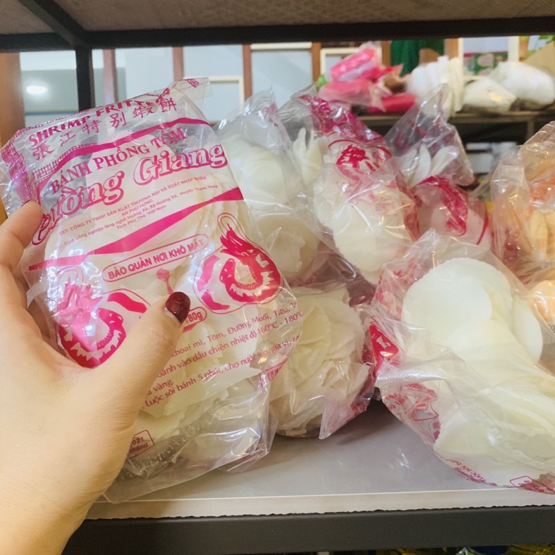 Bánh Phồng Tôm Cường Giang gói 180g