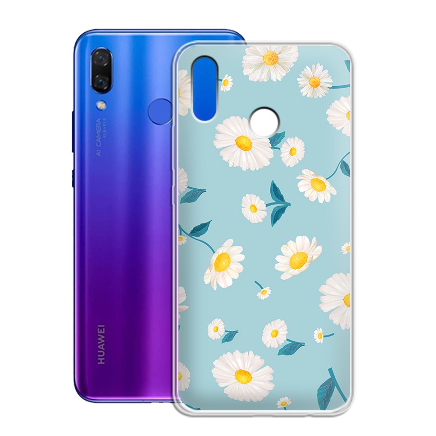 [FREESHIP ĐƠN 50K] Ốp lưng Huawei NOVA 3i in hình hoa cỏ mùa hè độc đáo - 01142 Silicone Dẻo