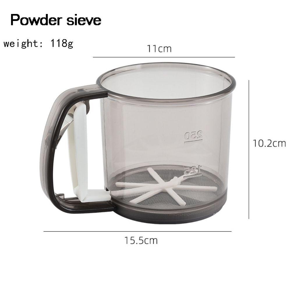 KUNHEV Dụng Cụ Rây Bột Cầm Tay Tiện Dụng Cho Nhà Bếp