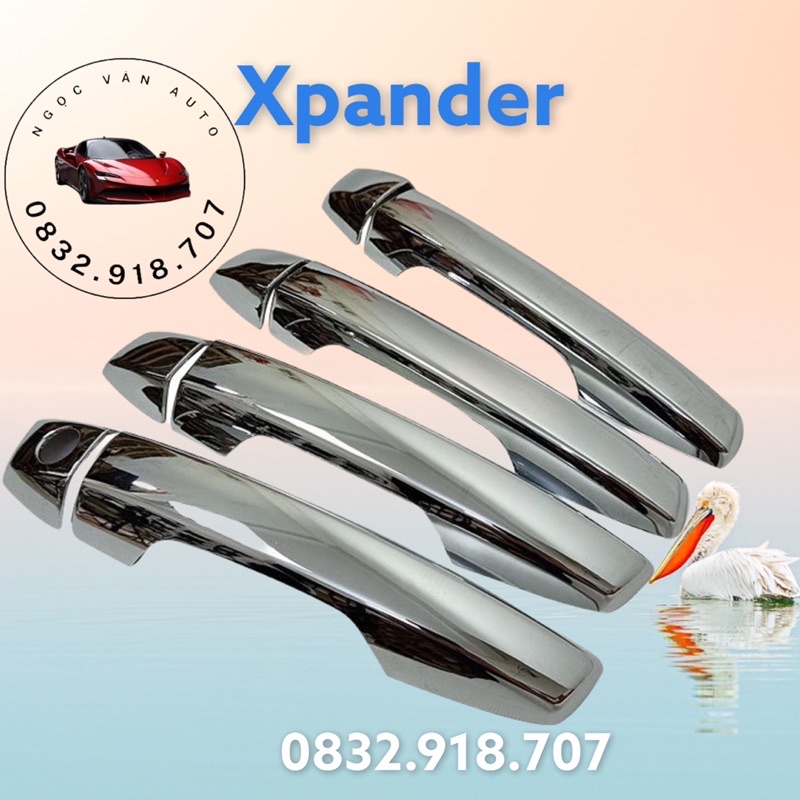 Ốp tay nắm hõm cửa Xpander 2018 - 2023 mạ crom