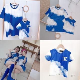 ÁO ĐÔI MẸ VÀ BÉ LOANG BẦU TRỜI SIÊU HOT