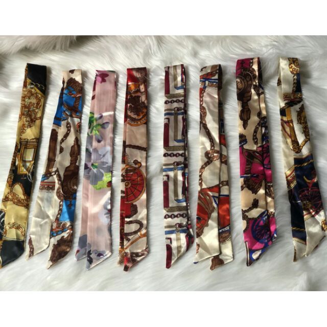 Khăn quấn túi lụa