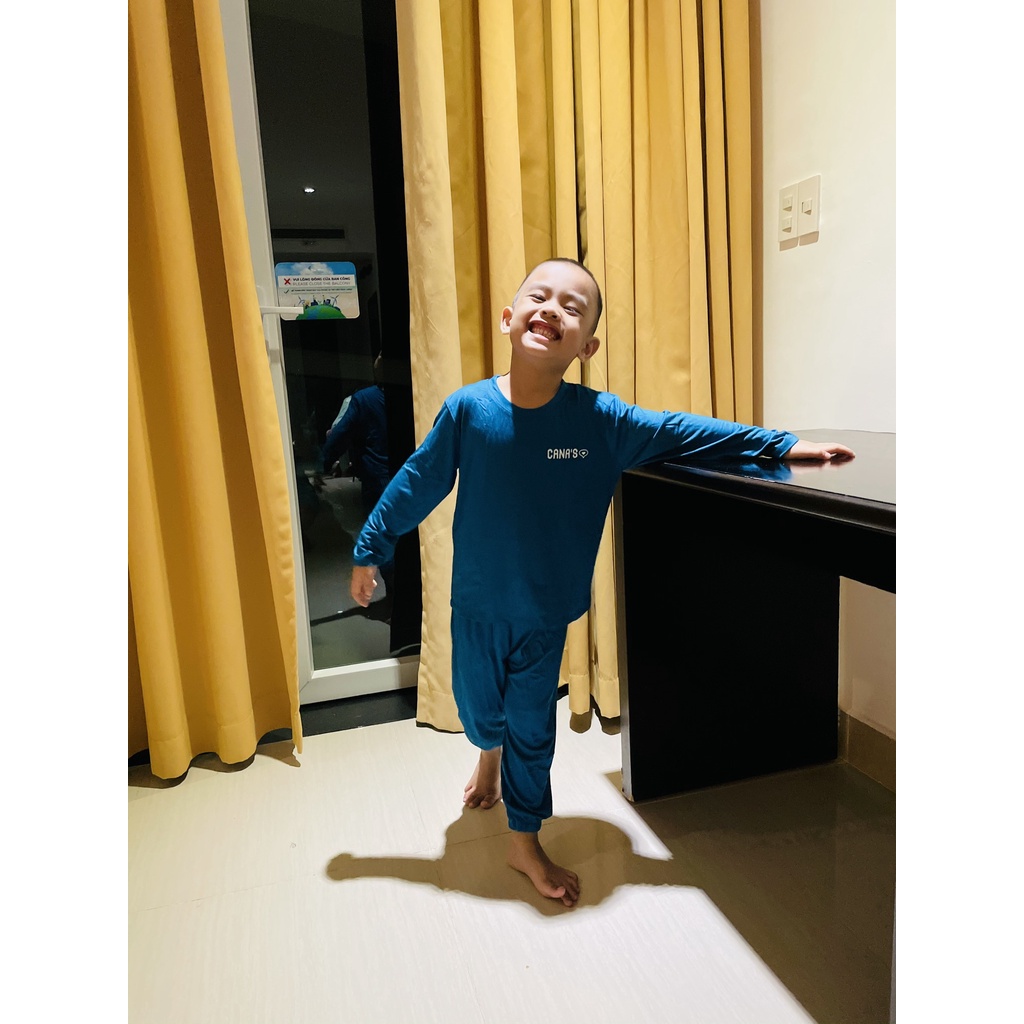 FULLSIZE 9 - 30kg bộ dài tay thun lạnh Minky-mom CANA'S loại 1 cho bé cực dễ thương