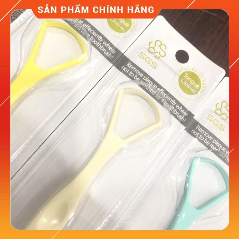 Dụng cụ cạo lưỡi SGS được làm từ nhựa PP an toàn nhập khẩu từ Hàn Quốc
