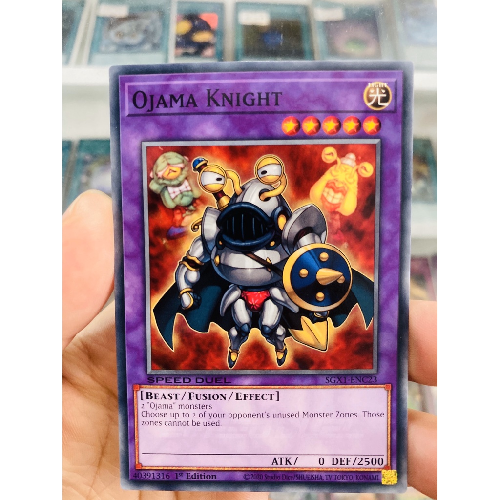 Thẻ Bài YugiOh! Mã SGX1-ENC23 - Ojama Knight - Common - 1st Edition