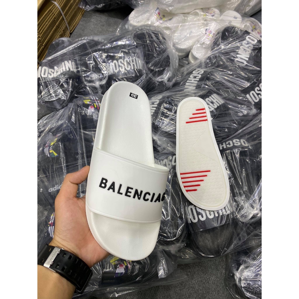 [ FREE SHIP ] [ FREE SHIP ] Dép Nam Quai Ngang BALEN, Dép BALENCIAGA Hàng Chuẩn Thời Trang Bền Đẹp