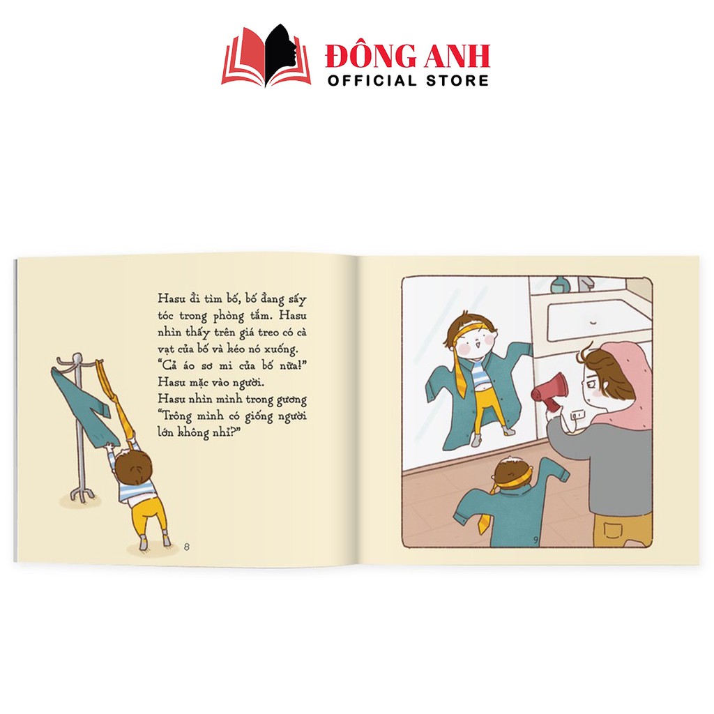 Sách - Combo 4 cuốn Ehon Những Câu Chuyện Kì Lạ Của Hasu dành cho bé từ 4-6 tuổi