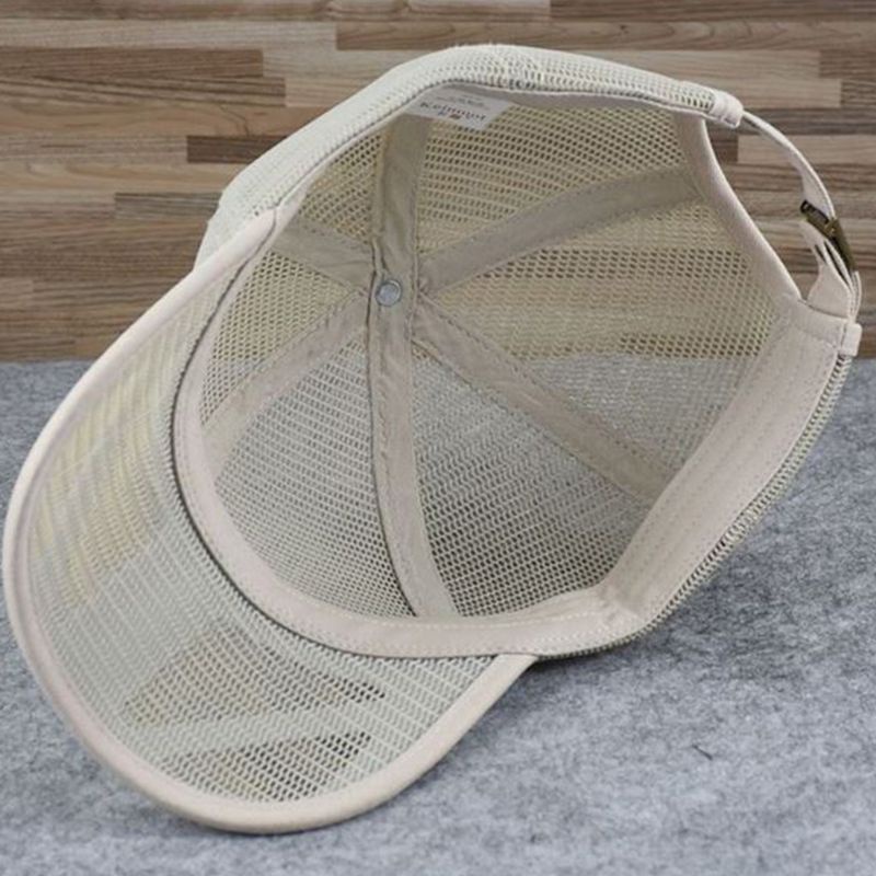 Mũ Lưỡi Trai Phối Lưới Thoáng Khí Nhanh Khô Chống Nắng Thời Trang Mùa Hè Cho Nam Và Nữ