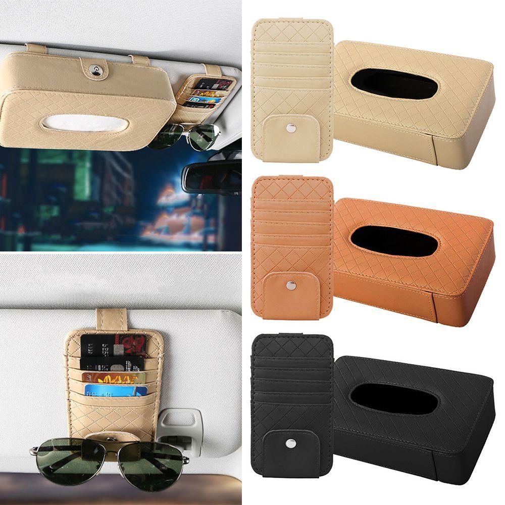 Myrongvn Túi Đựng Kính Mát / Tài Liệu Đa Năng Dạng Treo Sắp Xếp Gọn Gàng Cho Xe Hơi