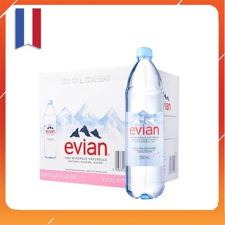Nước Khoáng Evian Chai Nhựa 1,25L
