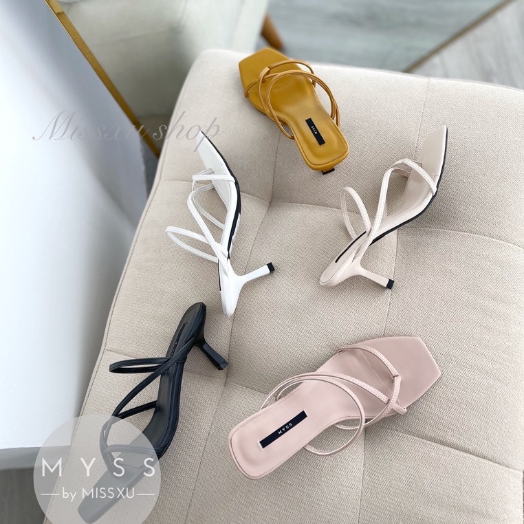 Giày guốc nữ xỏ ngón 5cm thời trang MYSS - SU99